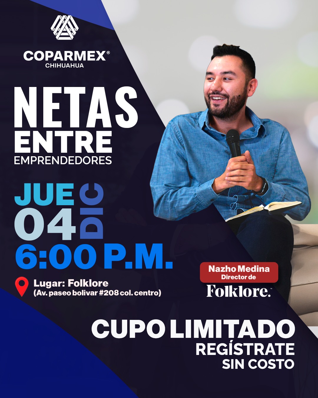 NETAS ENTRE EMPRENDEDORES CON NAZHO MEDINA 